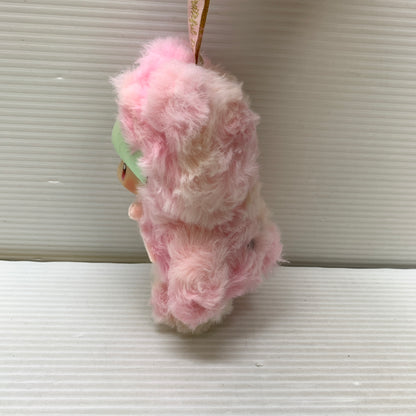 【現状渡し品】 INSTINCTOY grateful Days Hapico Plush ぬいぐるみ キーホルダー ピンク 038-261016-YT-02-min 万代Net店