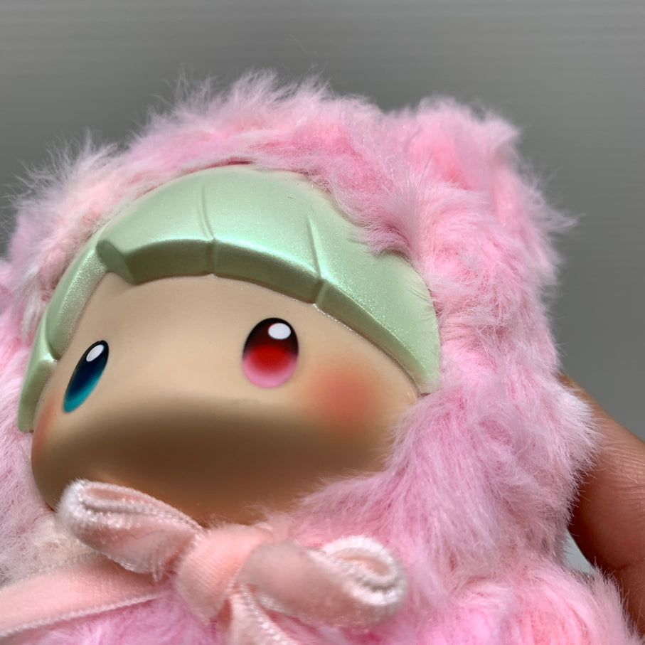 【現状渡し品】 INSTINCTOY grateful Days Hapico Plush ぬいぐるみ キーホルダー ピンク 038-261016-YT-02-min 万代Net店