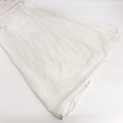 【現状渡し品】【レディース】 HYSTERIC GLAMOUR ヒステリックグラマー 2WAY ONE-PIECE 0122AK03 刺繍 ワンピース ロングスカート クマ 花 トップス ボトムス 170-250603-rs-01-fur サイズ：FREE カラー：ホワイト 万代Net店