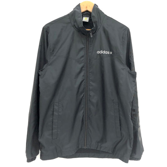 【現状渡し品】【メンズ】 adidas アディダス WIND JACKET F88391 ウインドジャケット ジャージ アウター スポーツ系 148-250603-rs-02-fur サイズ：M カラー：ブラック 万代Net店