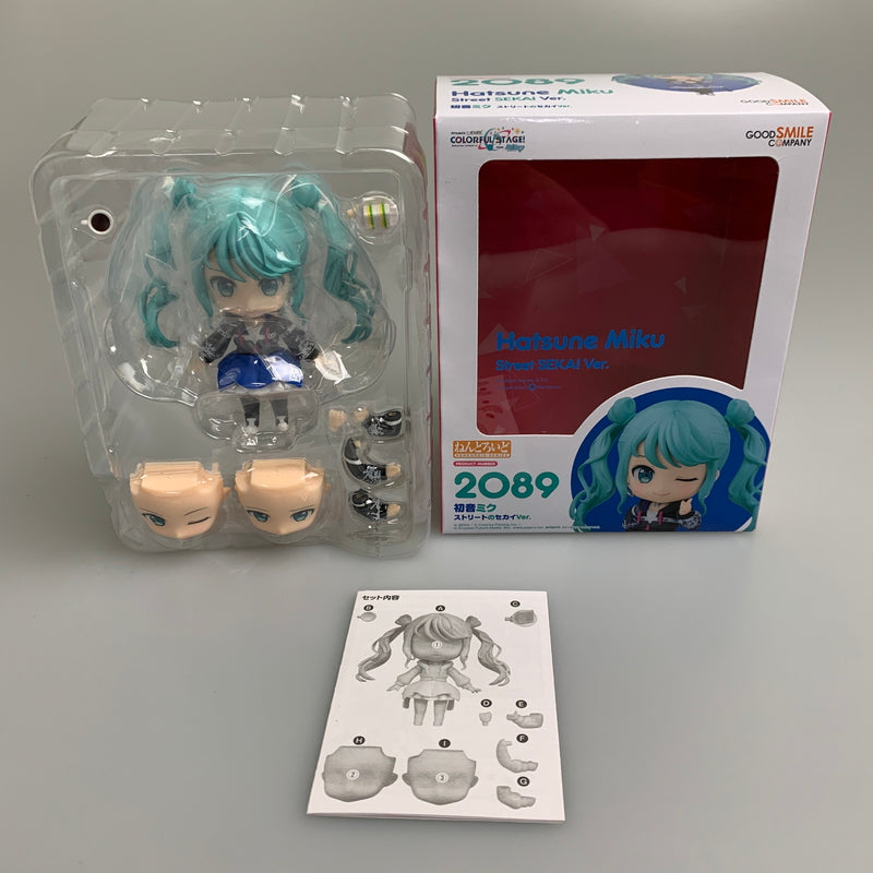 【現状渡し品】 ねんどろいど 初音ミク ストリートのセカイver. フィギュア 053-260818-zi-08-min 万代Net店