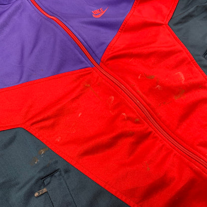 【現状渡し品】【メンズ】 OLD NIKE オールド ナイキ 90-00S TRACK JACKET トラックジャケット 146-251203-cs-04-izu サイズ：L カラー：マルチ 万代Net店