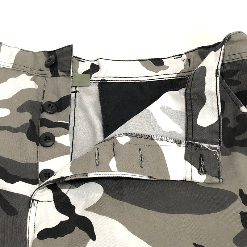 【中古品】【メンズ】 ROTHCO ロスコ CAMO CARGO PANTS カーゴパンツ カモフラージュ 迷彩 パンツ ボトムス 158-260513-rs-08-fur サイズ：LARGE REGULAR カラー：カモフラージュ(ブラック系) 万代Net店