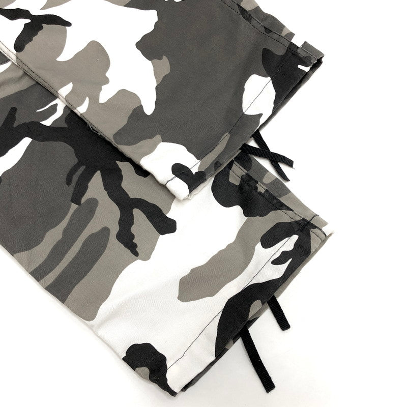 【中古品】【メンズ】 ROTHCO ロスコ CAMO CARGO PANTS カーゴパンツ カモフラージュ 迷彩 パンツ ボトムス 158-260513-rs-08-fur サイズ：LARGE REGULAR カラー：カモフラージュ(ブラック系) 万代Net店