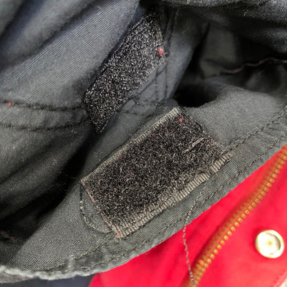【中古品】【メンズ】 SUPREME シュプリーム OLD ENGLISH CANVAS WORK JACKET オールド イングリッシュ キャンバス ワーク ジャケット アウター 149-260906-kh-13-izu サイズ：L カラー：ブラック×レッド 万代Net店