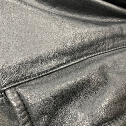 【中古品】【メンズ】 UNKNOWN DESTINATION アンノウン ディスティネーション EMBK-16 LEATHER COAT レザー コート アウター 146-251203-cs-10-izu サイズ：S カラー：ブラック 万代Net店