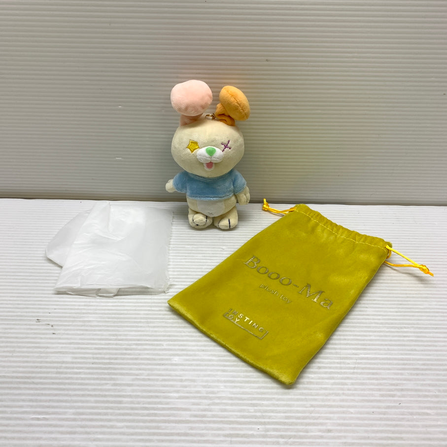【現状渡し品】 INSTINCTOY Booo-Ma ぬいぐるみ キーホルダー 黄色 038-261016-YT-05-min 万代Net店