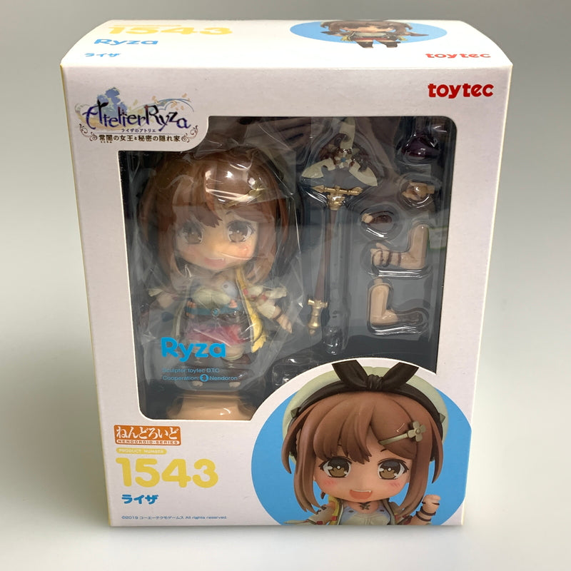 【中古美品】 ねんどろいど ライザのアトリエ 常闇の女王と秘密の隠れ家 ライザ フィギュア 053-260818-zi-10-min 万代Net店