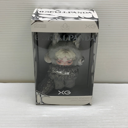 【中古品】 POP MART SKULLPANDA×XG ぬいぐるみペンダント ポップマート 箱あり 039-261016-YT-06-min 万代Net店