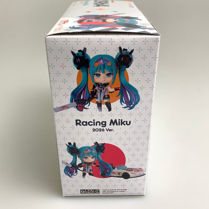 【未使用品】 ねんどろいど キャラクター・ボーカル・シリーズ 01 初音ミク レーシングミク 2026Ver. フィギュア 053-260818-zi-11-min 万代Net店