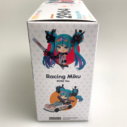 【未使用品】 ねんどろいど キャラクター・ボーカル・シリーズ 01 初音ミク レーシングミク 2026Ver. フィギュア 053-260818-zi-11-min 万代Net店