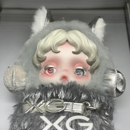 【中古品】 POP MART SKULLPANDA×XG ぬいぐるみペンダント ポップマート 箱あり 039-261016-YT-06-min 万代Net店