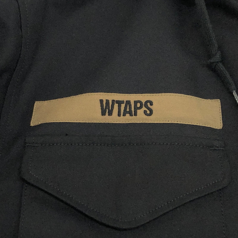【中古品】【メンズ】 WTAPS ダブルタップス 20AW WSFM JACKET COTTON TWILL 202WVDT-JKM01 コットンツイルジャケット アウター 142-260731-rs-03-fur サイズ：03 カラー：ブラック 万代Net店
