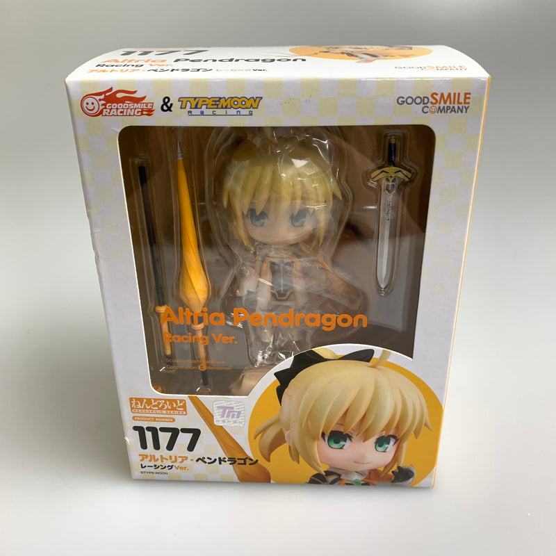【中古美品】 ねんどろいど GOODSMILE RACING アルトリア・ペンドラゴン レーシングVer. フィギュア 053-260818-zi-12-min 万代Net店