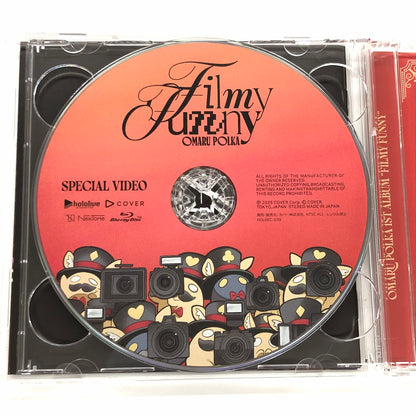 【中古品】 尾丸ポルカ 1st Album『Filmy Funny』限定特典盤 054-260802-ko-01-fur 万代Net店