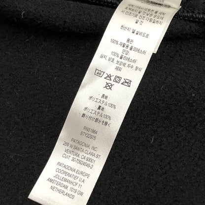 【中古品】【メンズ】 Patagonia パタゴニア Synchilla Cardigan 22975FA23 シンチラ・カーディガン ZIP フリースジャケット 144-260731-rs-04-fur サイズ：M カラー：ブラック 万代Net店