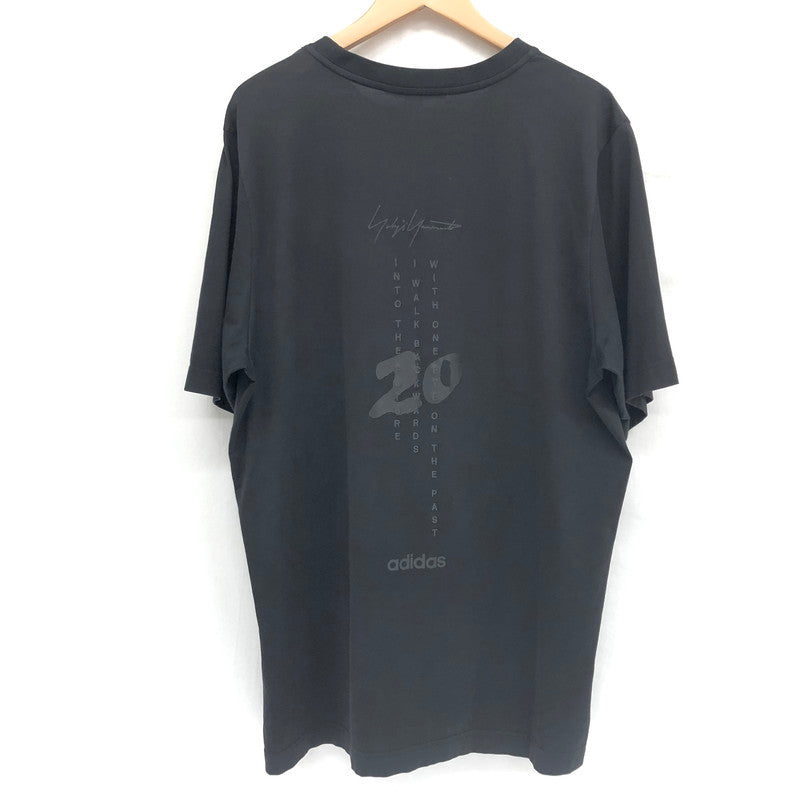 【中古品】【メンズ】 Y-3 ワイスリー U CH1 COMMERATIVE SS TEE HG8797 Tシャツ 20周年記念 オーバーサイズ Yohji Yamamoto adidas 半袖 トップス 140-250609-rs-03-fur サイズ：L カラー：ブラック 万代Net店