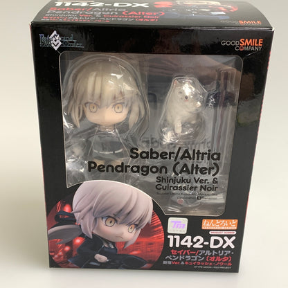 【現状渡し品】 ねんどろいどFate Grand Order セイバー アルトリア・ペンドラゴン オルタ 新宿Ver.＆キュイラッシェ・ノワール フィギュア 053-260818-zi-15-min 万代Net店