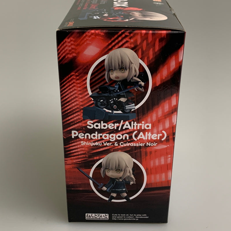 【現状渡し品】 ねんどろいどFate Grand Order セイバー アルトリア・ペンドラゴン オルタ 新宿Ver.＆キュイラッシェ・ノワール フィギュア 053-260818-zi-15-min 万代Net店