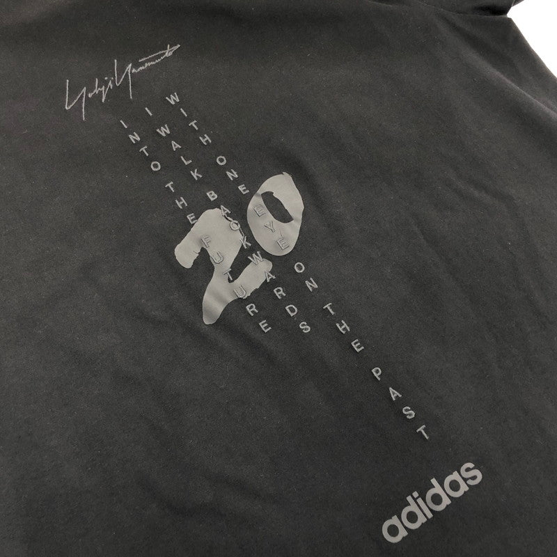 【中古品】【メンズ】 Y-3 ワイスリー U CH1 COMMERATIVE SS TEE HG8797 Tシャツ 20周年記念 オーバーサイズ Yohji Yamamoto adidas 半袖 トップス 140-250609-rs-03-fur サイズ：L カラー：ブラック 万代Net店