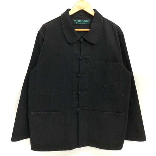 【中古品】【メンズ】 VULCAIN ヴァルカン CHINA JACKET チャイナジャケット カバーオール ライトアウター 147-260731-rs-05-fur サイズ：不明 カラー：ブラック 万代Net店