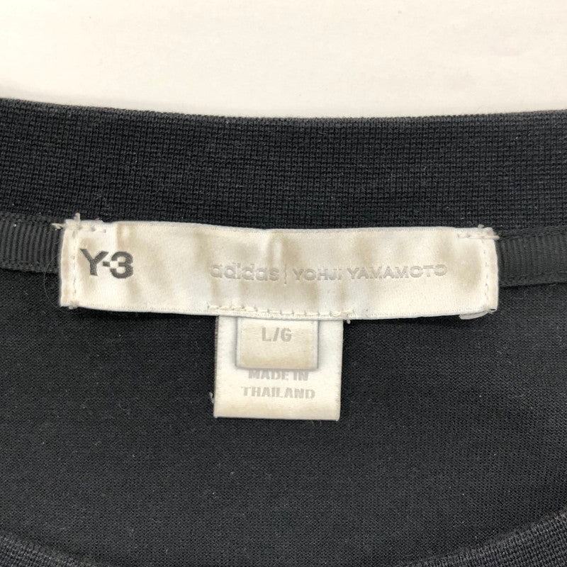 【中古品】【メンズ】 Y-3 ワイスリー U CH1 COMMERATIVE SS TEE HG8797 Tシャツ 20周年記念 オーバーサイズ Yohji Yamamoto adidas 半袖 トップス 140-250609-rs-03-fur サイズ：L カラー：ブラック 万代Net店