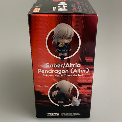 【現状渡し品】 ねんどろいどFate Grand Order セイバー アルトリア・ペンドラゴン オルタ 新宿Ver.＆キュイラッシェ・ノワール フィギュア 053-260818-zi-15-min 万代Net店