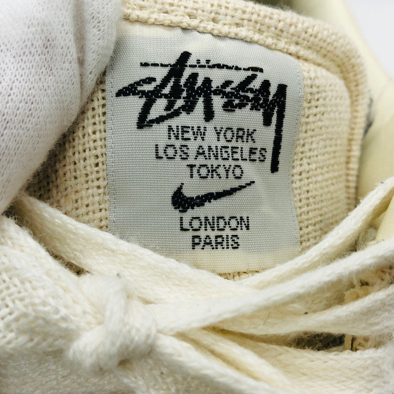 【中古品】【メンズ】 NIKE ナイキ × STUSSY AIR FORCE 1 LOW"FOSSIL STONE" CZ9084-200 ステューシー エアフォース 1 ロー フォッシルストーン スニーカー シューズ 靴 160-250118-hn-02-fur サイズ：27.0cm US 9 カラー：ベージュ系 万代Net店