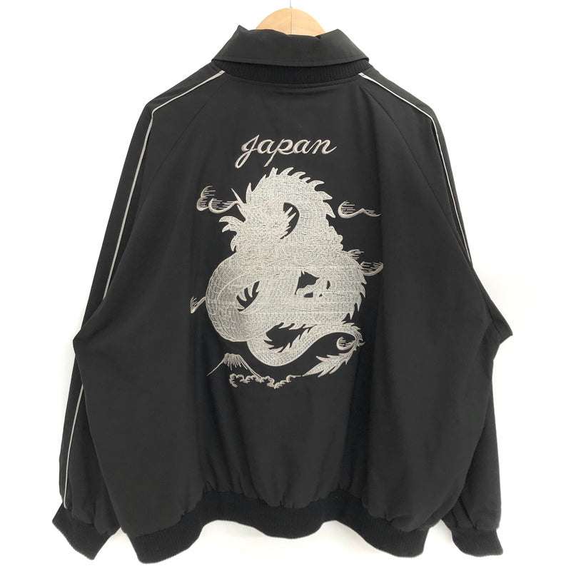 【中古品】【メンズ】 CASPER JOHN キャスパージョン CJPAS245002 ドラゴンエンブロイダリーブルゾン スカジャン アウター 147-260731-rs-06-fur サイズ：M カラー：ブラック 万代Net店
