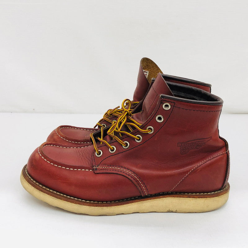 【現状渡し品】【メンズ】 RED WING レッドウィング IRISH SETTER 9106 アイリッシュセッター ワークブーツ シューズ 靴 164-250118-hn-03-fur サイズ：26.0cm US 8 カラー：レッドブラウン系 万代Net店