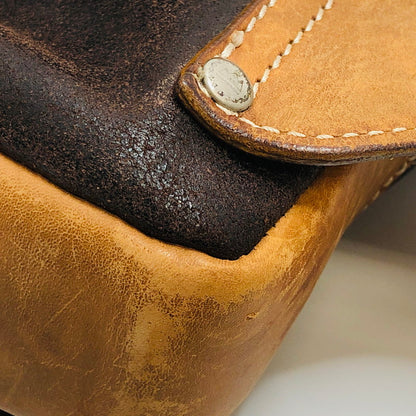 【ジャンク品】【メンズ】 SAAD サード ボディバッグ レザー カバン 188-250907-hn-04-fur カラー：ブラウン系 万代Net店