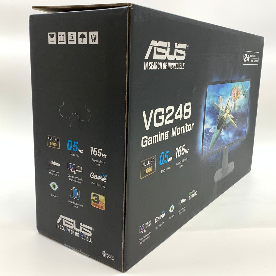【未使用品】 ASUS VG258QR-J 24.5インチ ゲーミング モニター ゲーム 024-250919-mo-11-fur 万代Net店