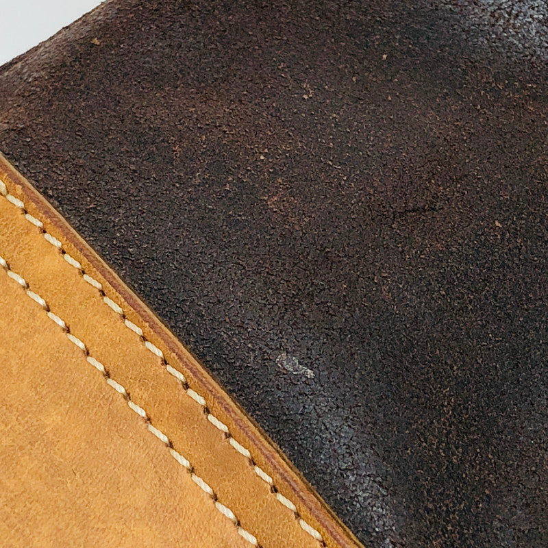 【ジャンク品】【メンズ】 SAAD サード ボディバッグ レザー カバン 188-250907-hn-04-fur カラー：ブラウン系 万代Net店