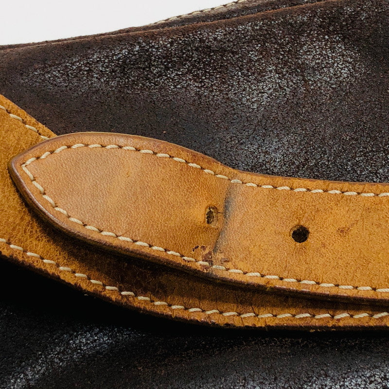 【ジャンク品】【メンズ】 SAAD サード ボディバッグ レザー カバン 188-250907-hn-04-fur カラー：ブラウン系 万代Net店