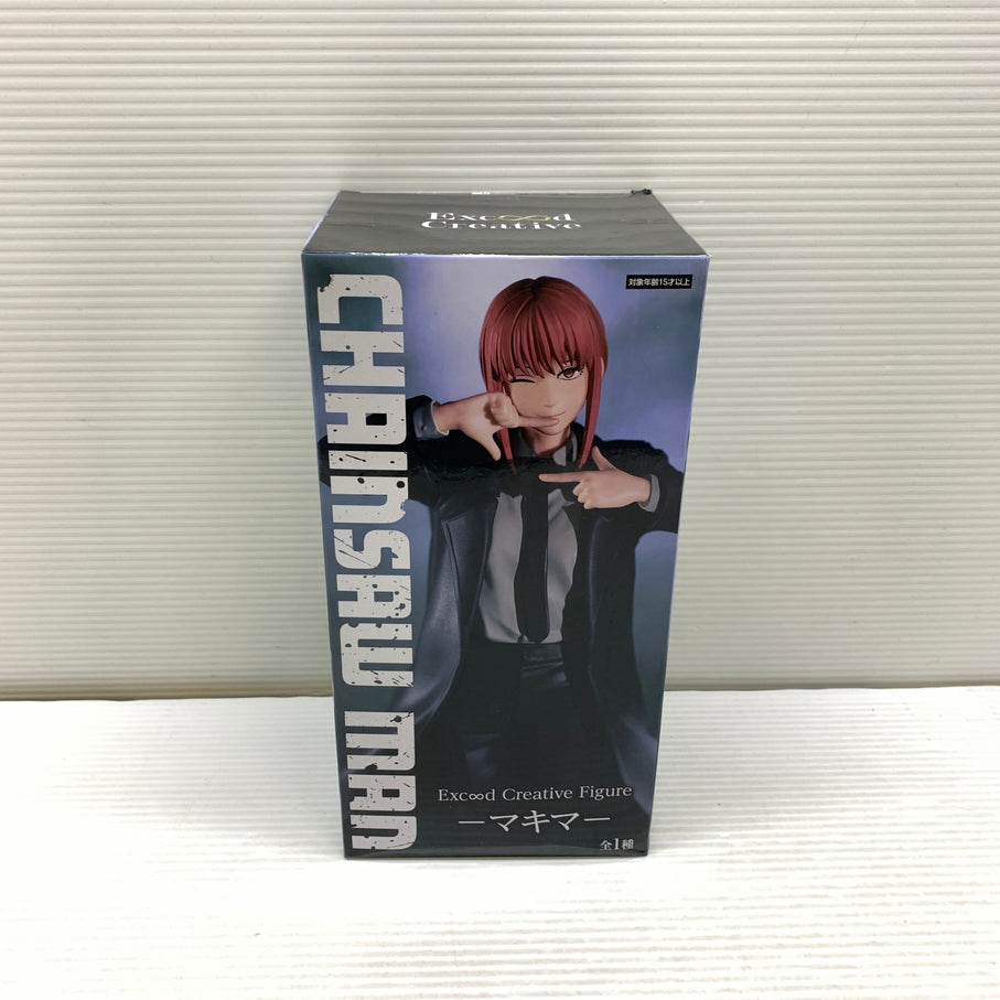 【中古品】 チェンソーマン Exc∞d Creative Figure マキマ フィギュア FuRyu 箱あり 051-261016-YT-12-min 万代Net店
