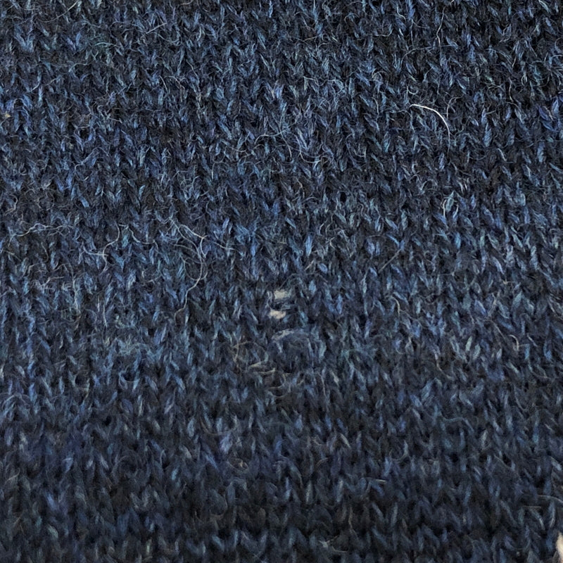 【中古品】【メンズ】 JELADO ジェラード NATIVE WOOL KNIT ネイティブ柄 ウールニット セーター 長袖 トップス 145-260731-rs-08-fur サイズ：M カラー：ブルー 万代Net店
