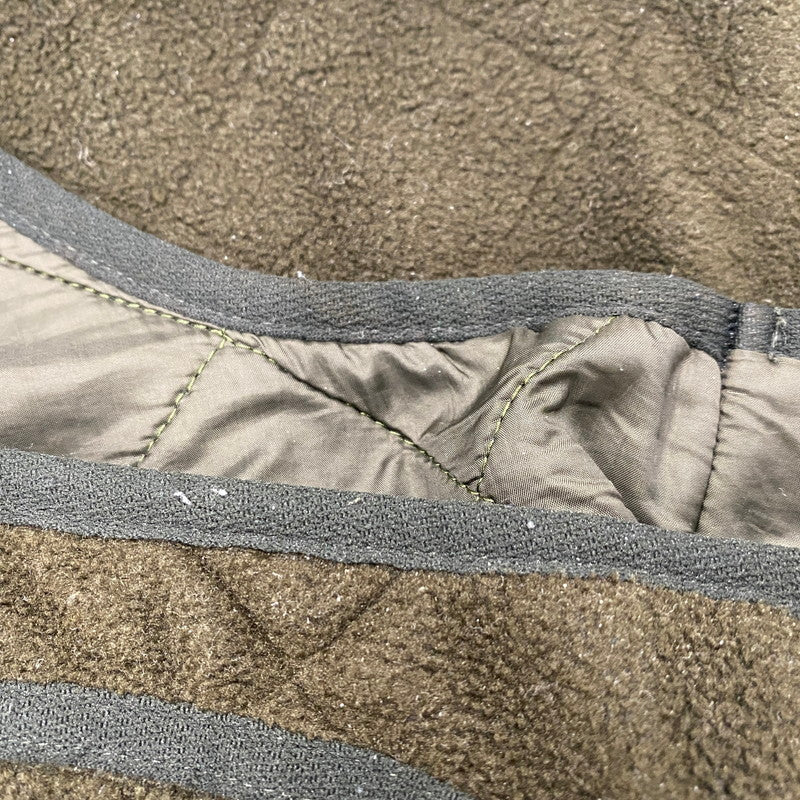 【中古品】【メンズ】 POLAR QUILTS REVERSIBLE QUILTING VEST ポーラー キルト キルティング ベスト トップス 144-260326-kh-09-izu サイズ：EX LARGE カラー：カーキ 万代Net店