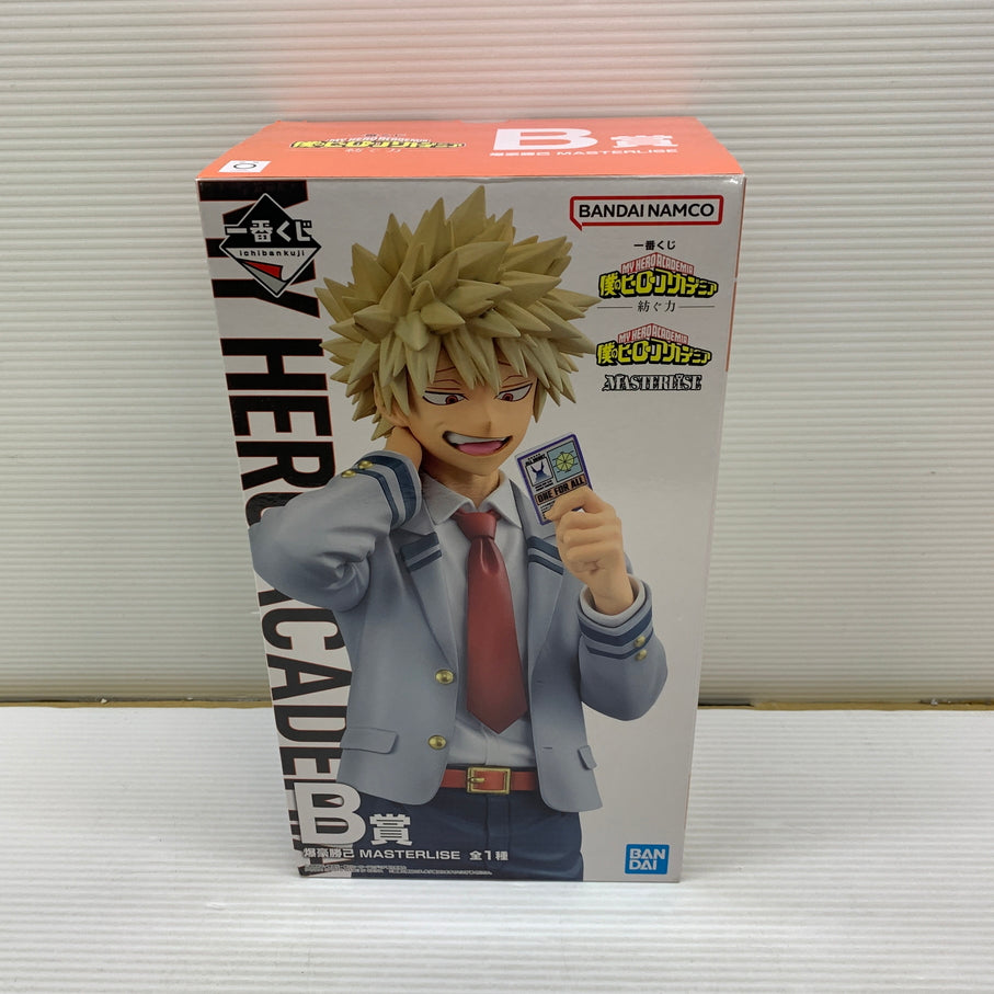 【現状渡し品】 一番くじ 僕のヒーローアカデミア －紡ぐ力－ B賞 爆豪勝己 MASTERLISE フィギュア 箱あり バンダイ 051-260812-YT-07-min 万代Net店