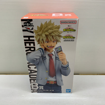 【現状渡し品】 一番くじ 僕のヒーローアカデミア －紡ぐ力－ B賞 爆豪勝己 MASTERLISE フィギュア 箱あり バンダイ 051-260812-YT-07-min 万代Net店