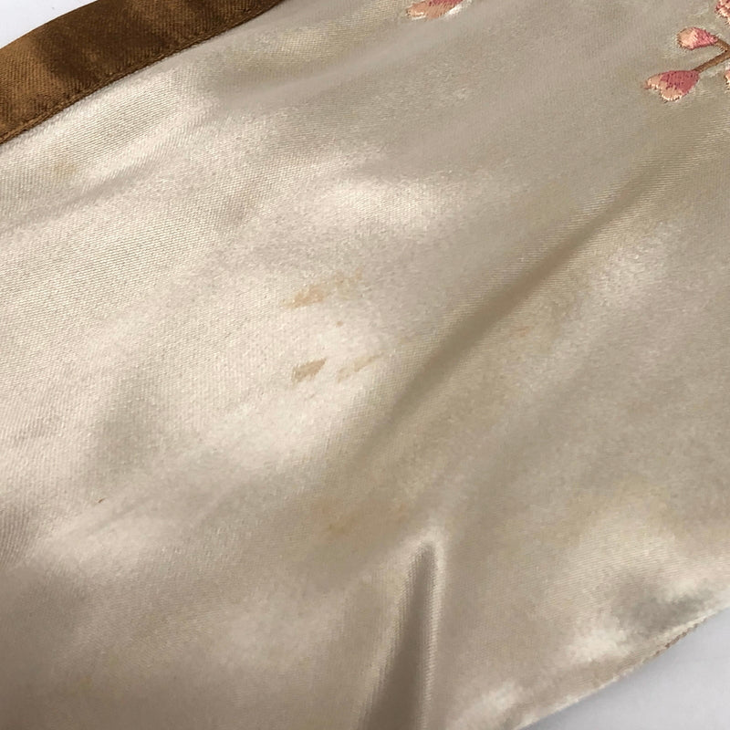 【現状渡し品】【メンズ】 USED REVERSIBLE SOUVENIR JACKET リバーシブル スーベニアジャケット スカジャン アウター "月×鶴×藤×百合" 古着 145-260731-rs-10-fur サイズ：不明 カラー：ネイビー×ブラウン 万代Net店