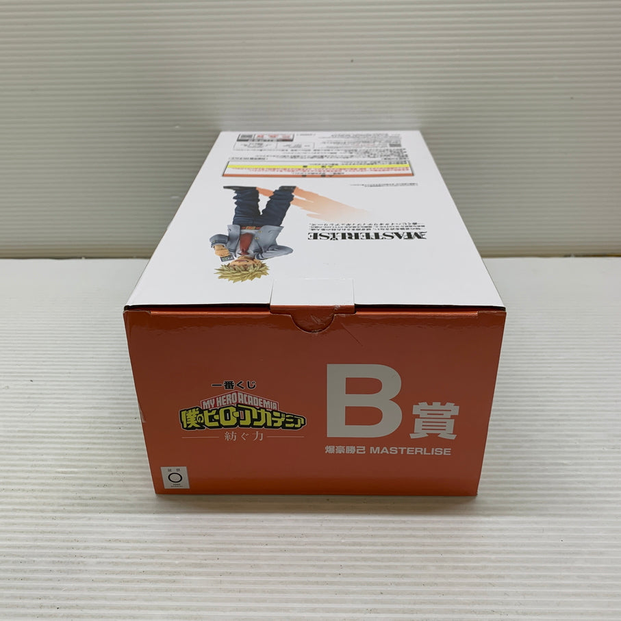 【現状渡し品】 一番くじ 僕のヒーローアカデミア －紡ぐ力－ B賞 爆豪勝己 MASTERLISE フィギュア 箱あり バンダイ 051-260812-YT-07-min 万代Net店