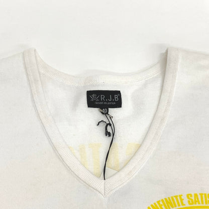 【現状渡し品】【メンズ】 THE FLAT HEAD ザフラットヘッド R.J.B S/S Tee Tシャツ 半袖 トップス 145-260312-ea-01-fur サイズ：40 カラー：ホワイト 万代Net店