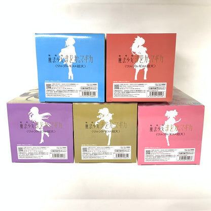 【中古美品】 BANDAI 魔法少女まどか☆マギカ ワルプルギスの廻天 まどマギ まどか/マミ/さやか/杏子/ほむら 5点 セット 054-260729-mo-01-fur 万代Net店