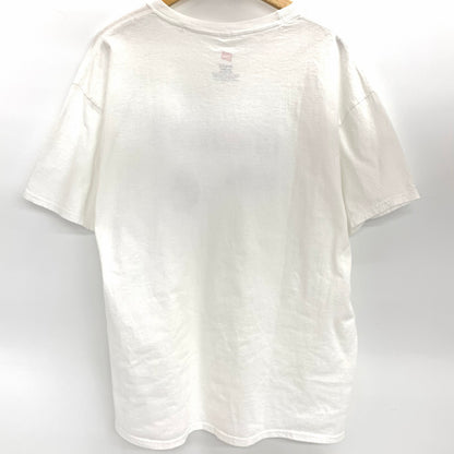 【中古品】【メンズ】 Hanes ヘインズ サムズアップデザイン S/S Tee プリントTシャツ 145-260312-ea-02-fur サイズ：XL カラー：ホワイト 万代Net店