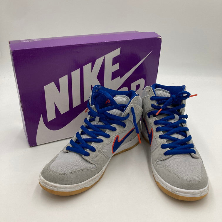 【中古品】【メンズ】 NIKE ナイキ DH7155-001 SB DUNK HIGH RUSH BLUE AND TEAM ORANGE NEW YORK METS 靴 スニーカー 160-250619-NS-13-iwa サイズ：27cm カラー：ニューヨーク・メッツ 万代Net店