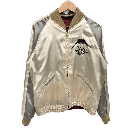 【中古品】【メンズ】 TAILOR TOYO テーラー東洋 SOUVENIR JACKET TT10637 スーベニアジャケット スカジャン アウター 東洋エンタープライズ 145-260804-rs-01-fur サイズ：M カラー：ワイン/ゴールド×オフホワイト/シルバー 万代Net店