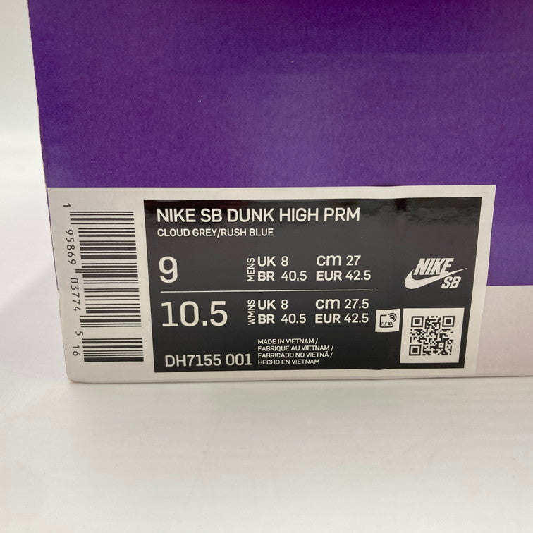 【中古品】【メンズ】 NIKE ナイキ DH7155-001 SB DUNK HIGH RUSH BLUE AND TEAM ORANGE NEW YORK METS 靴 スニーカー 160-250619-NS-13-iwa サイズ：27cm カラー：ニューヨーク・メッツ 万代Net店