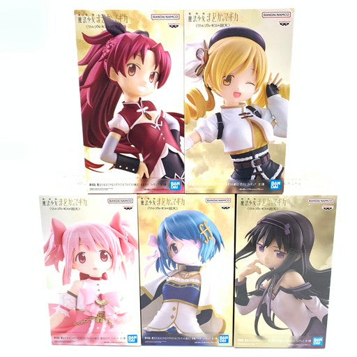 【中古美品】 BANDAI 魔法少女まどか☆マギカ ワルプルギスの廻天 まどマギ まどか/マミ/さやか/杏子/ほむら 5点 セット 054-260729-ma-02-fur 万代Net店