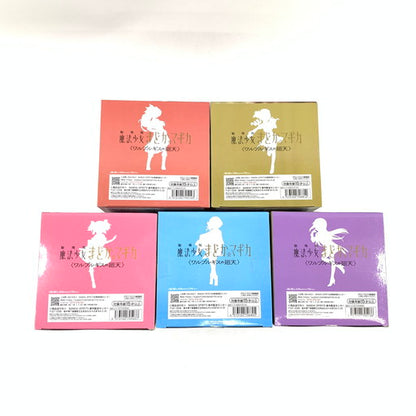 【中古美品】 BANDAI 魔法少女まどか☆マギカ ワルプルギスの廻天 まどマギ まどか/マミ/さやか/杏子/ほむら 5点 セット 054-260729-ma-02-fur 万代Net店