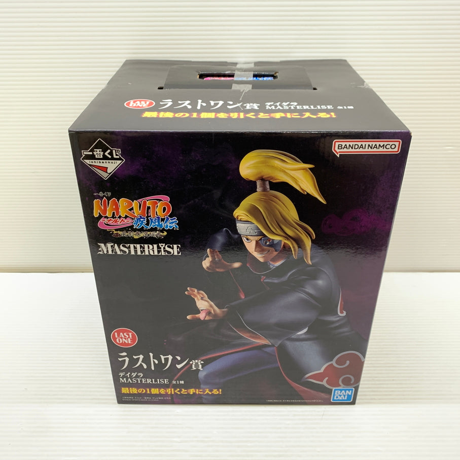 【中古品】 一番くじ NARUTO-ナルト - 疾風伝 風影奪還編 ラストワン賞 デイダラ MASTERLISE フィギュア バンダイ 箱あり 051-260911-YT-04-min 万代Net店